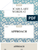 Vocabulary Words 2