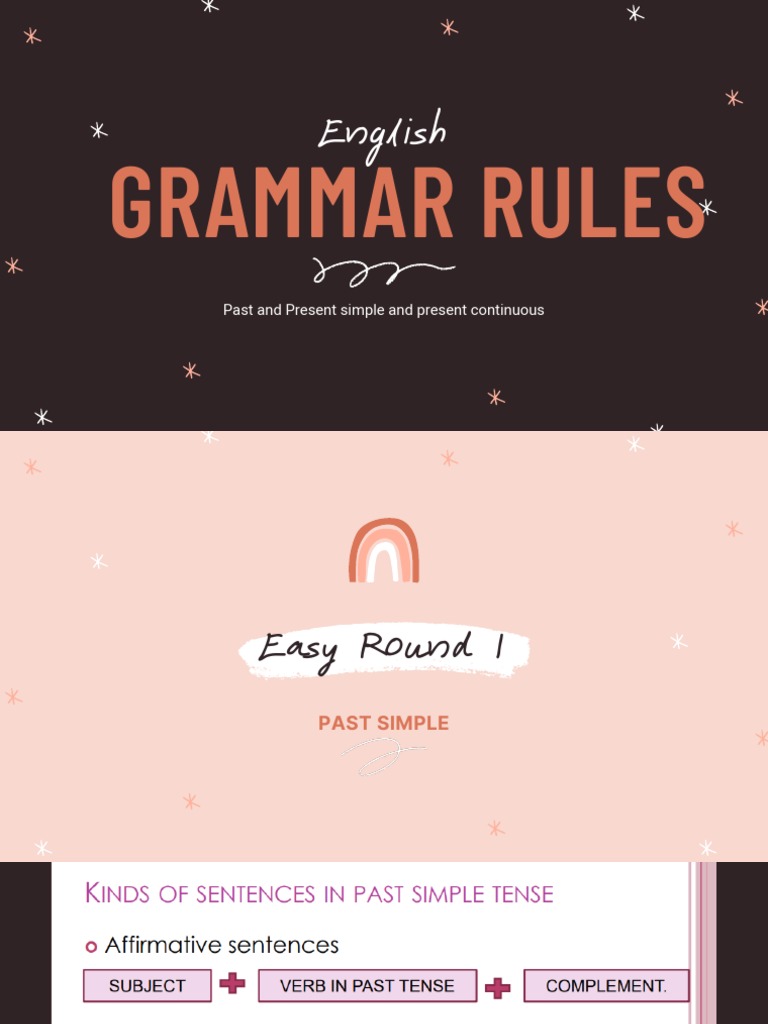 Grammar Rules | PDF