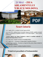 23 Mai - Ziua Parlamentului Republicii Moldova