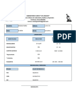 Formato Resultadops de Laboratorio