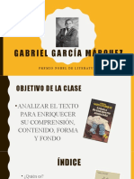 Gabriel García Márquez: Premio Nobel de Literatura
