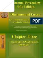 Abnormal Psychology Fifth Edition Oltmanns and Emery: Powerpoint Presentations Prepared By: Cynthia K. Shinabarger Reed