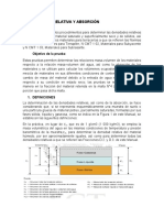 DENSIDAD RELATIVA Y ABSORCIÓN Original