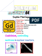 Sophie Marriaga - Gadolinium Digital Poster