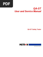 Qa-St: User and Service Manual