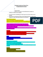 Revision Lecture On Term Two: Preparations For Exam