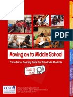 Moving On To Middle School: Transitional Planning Guide For 5th Grade Students