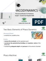 Phacodynamics: Phacoemulsification For Residents Unpad - Cicendo Eye Hospital 2020