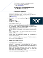 Sulfato de Alumínio C1000 Sólido – SP-2 Cataguases