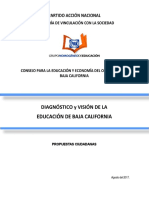 Diagnóstico y Visión Educación Baja California