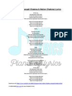 Jogora Chakma Song Lyrics - Jogora Lyrics PDF