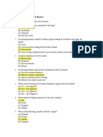 Chapter 13 and 16 Worksheet 46 Questions