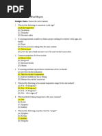 SNB Exam Sample Questions & Answers | PDF | Hypoglycemia | Hypertension