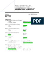 Uas Morfologi Melisah