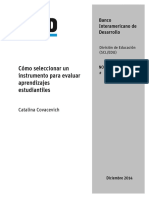 Cómo Seleccionar Un Instrumento Para Evaluar Aprendizajes Estudiantiles