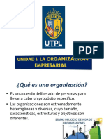 Unidad 1. La Organización Empresarial