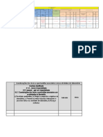 Exemplo de Planilha de Riscos e Oportunidades