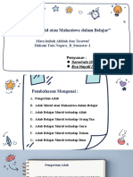 Adab Belajar Murid Atau Mahasiswa Dalam Belajar