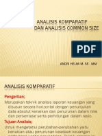 Analisis Perbandingan