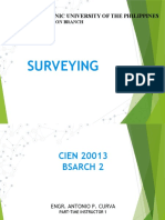 Surveying: Polytechnic University of The Philippines
