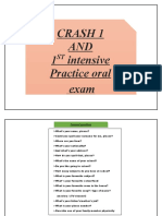 Crash1 Practice Oral Exam