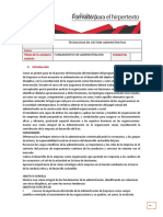 Formato (Syllabus) FUNDAMENTOS DE ADMINISTRACIÓN