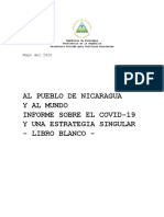 Al Pueblo de Nicaragua y Al Mundo - Informe Sobre El Covid-19...