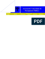 Asociación Venezolana de Presupuesto Público