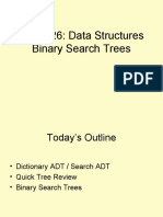 CSE 326: Data Structures Binary Search Trees