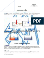 Calorimetría. Problemas