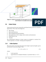 3.4 Linear Arrays: 3.4.1 Active Aperture