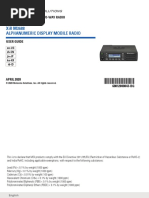 68012008043-BG Idid MOTOTRBO XiRM3688 Alphanumeric Display Mobile Radio User Guide