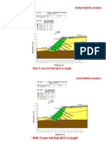 Slope 5m 12 soil nail