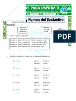 Sophie Vélez Cuartas - TALLER DEL SUSTANTIVO Y ARTICULO 4º