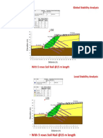 Slope 5m 15 soil nail