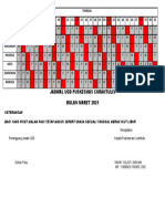 Jadwal Ugd Puskesmas Curahtulis Bulan Maret 2021