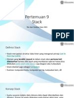 Pertemuan 9 - Stack