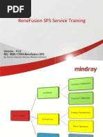 Mindray - Benefusion SP5 Service Training V1.0 en