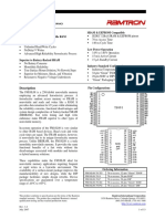 Features: 256Kb Bytewide FRAM Memory