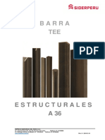 Ficha Técnica - Barra Tee A36