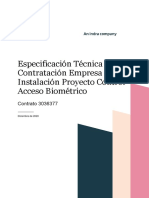 Contrato 3036377 Especificación Técnica para Contratación Empresa Instalación CA Biométrico VF (2)