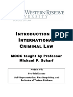 Intlcriminallaw Reading Assignment M7 Readings