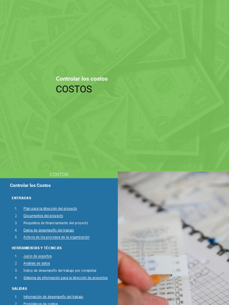 Control de Costos en Proyectos Efectivo | PDF | Microeconomía | Economias