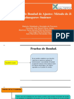 4.2 Pruebas de Bondad de Ajustes - Método de Ji Cuadrada, Kolmogorov-Smimov