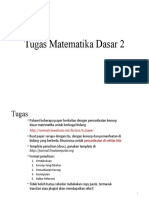 Tugas Matematika Dasar 2