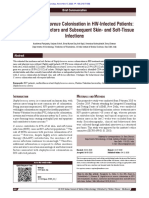 Incidence, Risk Factors and Subsequent Skin-And Soft-Tissue Infections