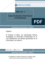 Taller 2 Caso de Estudio Fenomenos Amenazantes