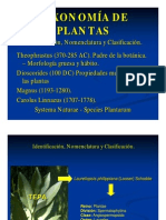 Taxonomia de Plantas