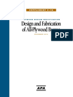 Design and Fabrication of All-Plywood Beams: Supplement 5-16
