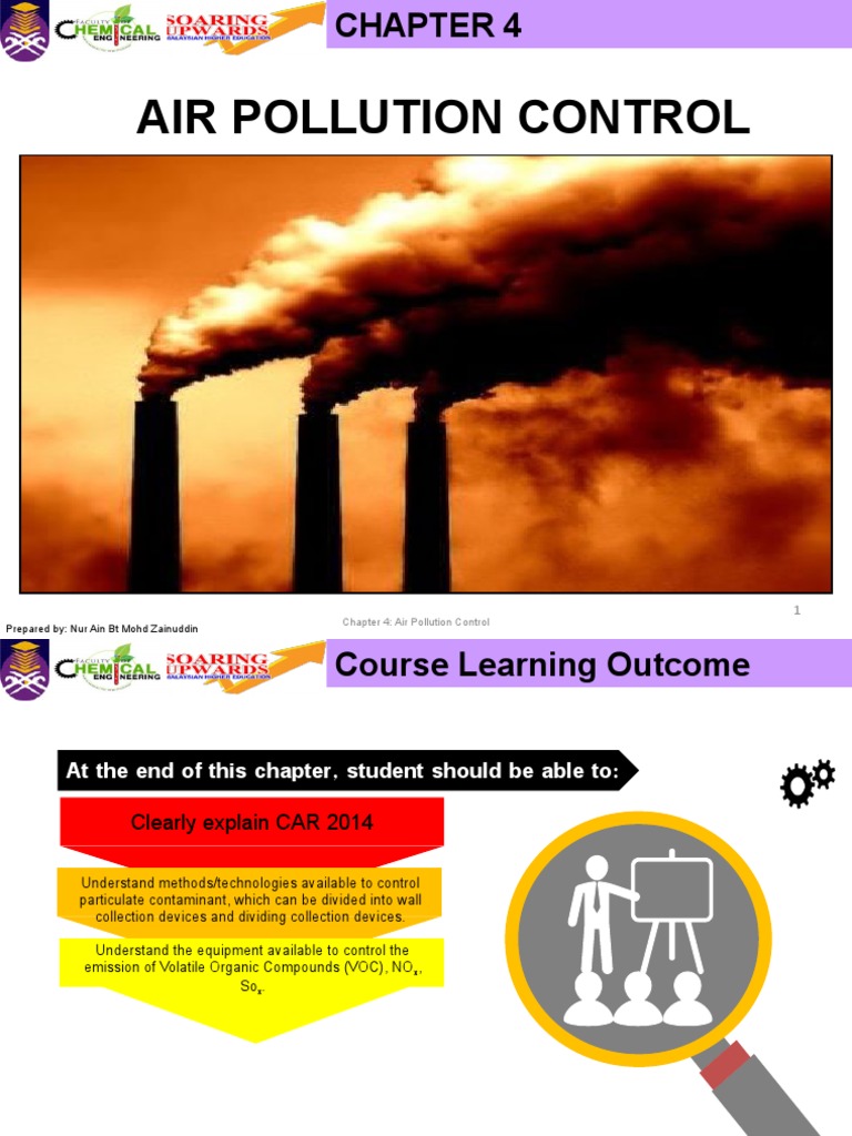 Chapter 4-Air Pollution Control | PDF | Particulates | Air Pollution